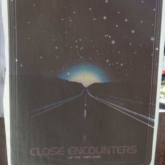 Vintage Close Encounters of the Third Kind Iron-On